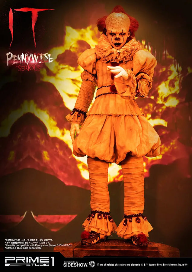 Pennywise (Serious) - LIMITED EDITION: 250 – Prime 1 Studio – ActionFigure Brasil