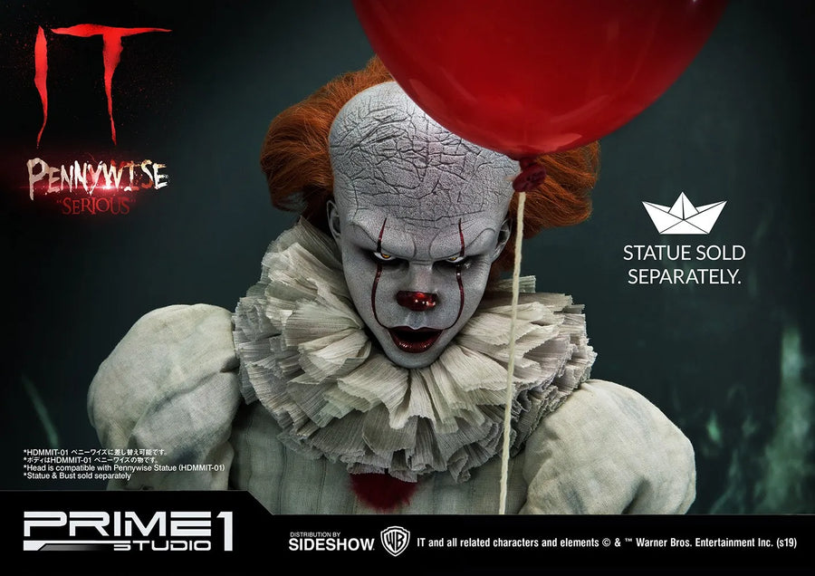 Pennywise (Serious) - LIMITED EDITION: 250 – Prime 1 Studio – ActionFigure Brasil