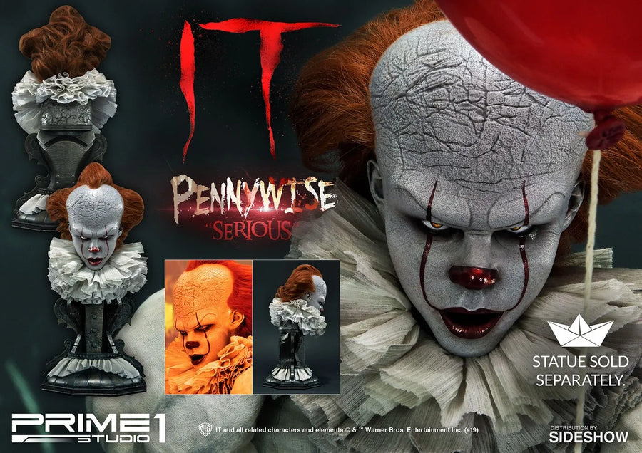 Pennywise (Serious) - LIMITED EDITION: 250 – Prime 1 Studio – ActionFigure Brasil