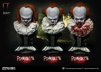 Pennywise (Surprised Edition) IT (Film) – Prime1Studio – ActionFigure Brasil