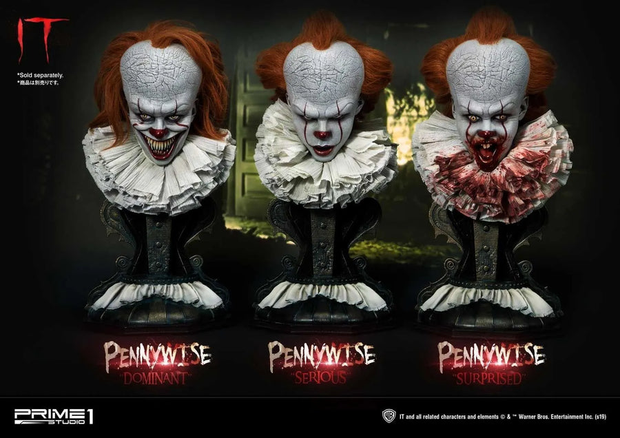 Pennywise (Surprised Edition) IT (Film) – Prime1Studio – ActionFigure Brasil