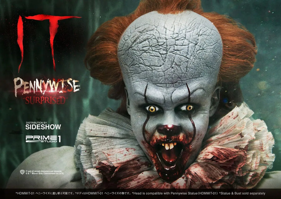 Pennywise (Surprised) - LIMITED EDITION: 250 – Prime 1 Studio – ActionFigure Brasil