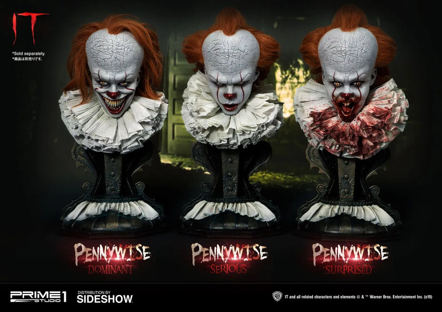 Pennywise (Surprised) - LIMITED EDITION: 250 – Prime 1 Studio – ActionFigure Brasil