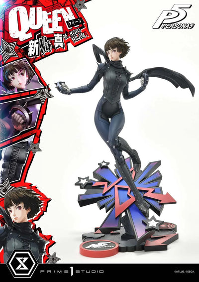 Persona 5 - Niijima Makoto - Premium Masterline (PMP5-02) - 1/4 - Queen (Prime 1 Studio)ㅤ – Prime 1 Studio – ActionFigureBrasil — com base expositora