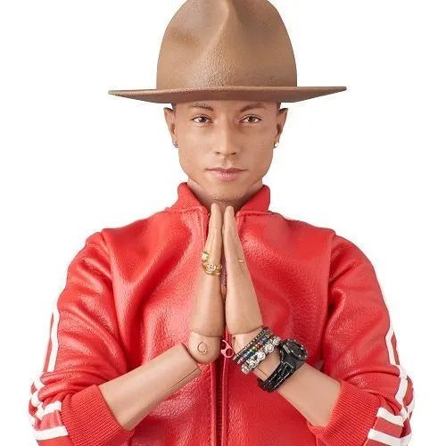 Pharrell Williams - Real Action Heroes No.755 - 1/6 - Get Lucky (Medicom Toy)ㅤ – Medicom Toy – ActionFigureBrasil