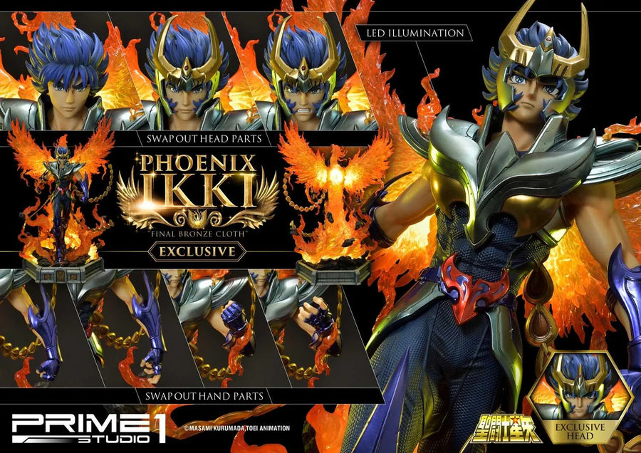 Phoenix Ikki Final Bronze Cloth (Exclusive Version) Saint Seiya – Prime1Studio – ActionFigure Brasil