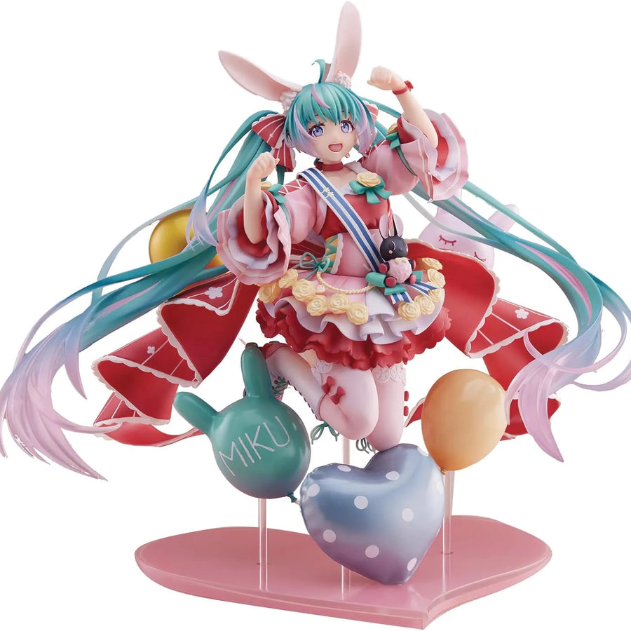Piapro Characters - Hatsune Miku - 1/7 - Birthday 2021, ~Pretty Rabbit ver.~ (Spiritale, Wing)ㅤ – Spiritale – ActionFigureBrasil