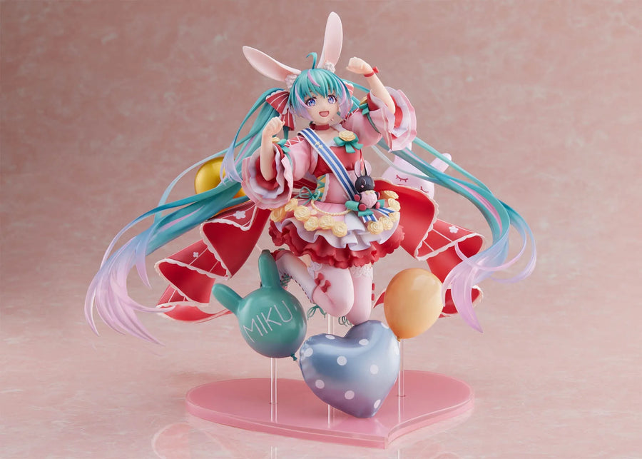 Piapro Characters - Hatsune Miku - 1/7 - Birthday 2021, ~Pretty Rabbit ver.~ (Spiritale, Wing)ㅤ – Spiritale – ActionFigureBrasil