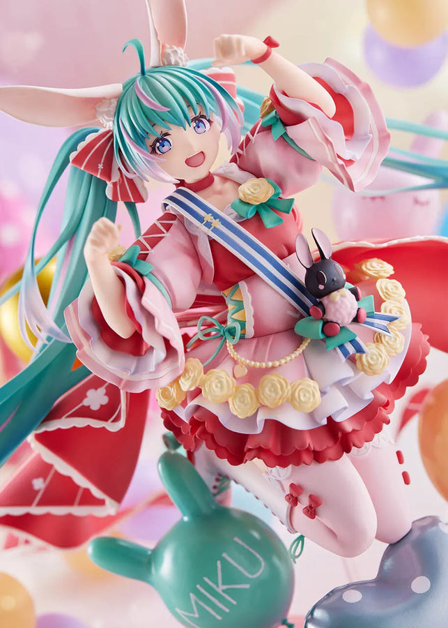 Piapro Characters - Hatsune Miku - 1/7 - Birthday 2021, ~Pretty Rabbit ver.~ (Spiritale, Wing)ㅤ – Spiritale – ActionFigureBrasil