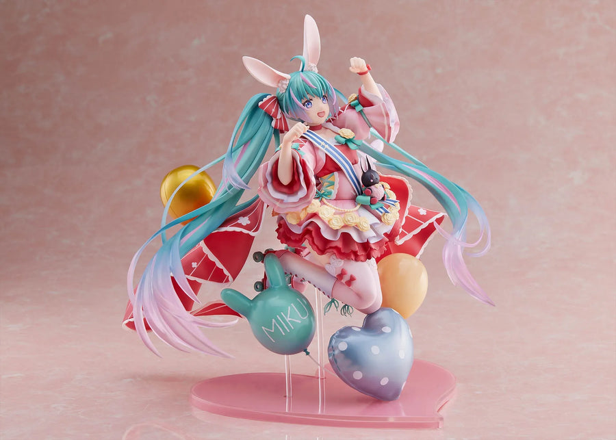 Piapro Characters - Hatsune Miku - 1/7 - Birthday 2021, ~Pretty Rabbit ver.~ (Spiritale, Wing)ㅤ – Spiritale – ActionFigureBrasil