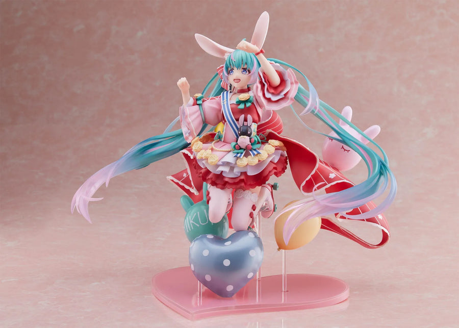 Piapro Characters - Hatsune Miku - 1/7 - Birthday 2021, ~Pretty Rabbit ver.~ (Spiritale, Wing)ㅤ – Spiritale – ActionFigureBrasil