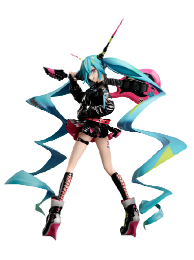 Piapro Characters - Hatsune Miku - 1/7 - LAM Rock Singer Ver. (Stronger, Tokyo Otaku Mode)ㅤ – Stronger – ActionFigureBrasil
