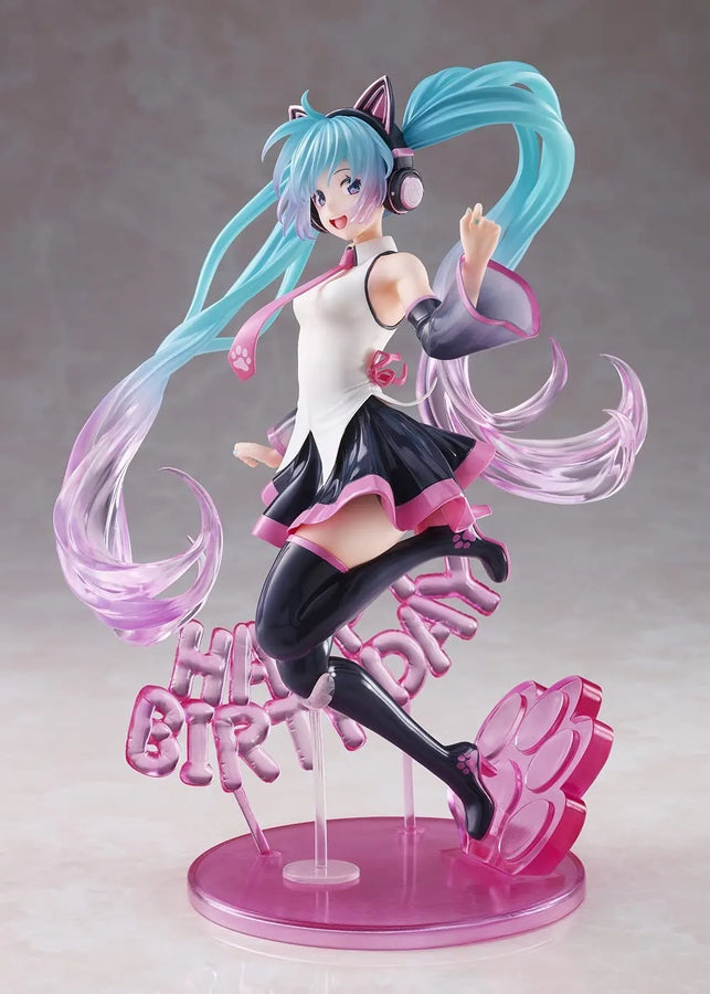 Piapro Characters - Hatsune Miku - Artist MasterPiece - Birthday 2021, Happy Cat Ver. (Taito)ㅤ – Taito – ActionFigureBrasil