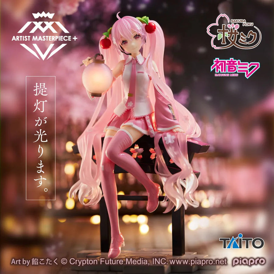 Piapro Characters - Hatsune Miku - Artist MasterPiece + - Sakura Lantern Ver. (Taito)ㅤ – Taito – ActionFigureBrasil
