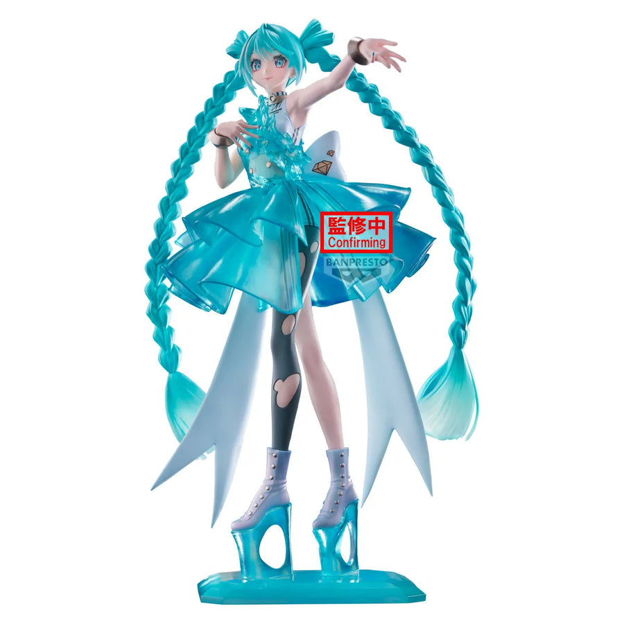Piapro Characters - Hatsune Miku - Banpresto Evolve - Banpresto Evolve Clearluxe - EmeraldGem (Bandai Spirits)ㅤ – Bandai Spirits – ActionFigureBrasil