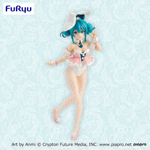 Piapro Characters - Hatsune Miku - BiCute Bunnies - White Bunny Baby Pink Ver. (FuRyu)ㅤ – FuRyu – ActionFigureBrasil