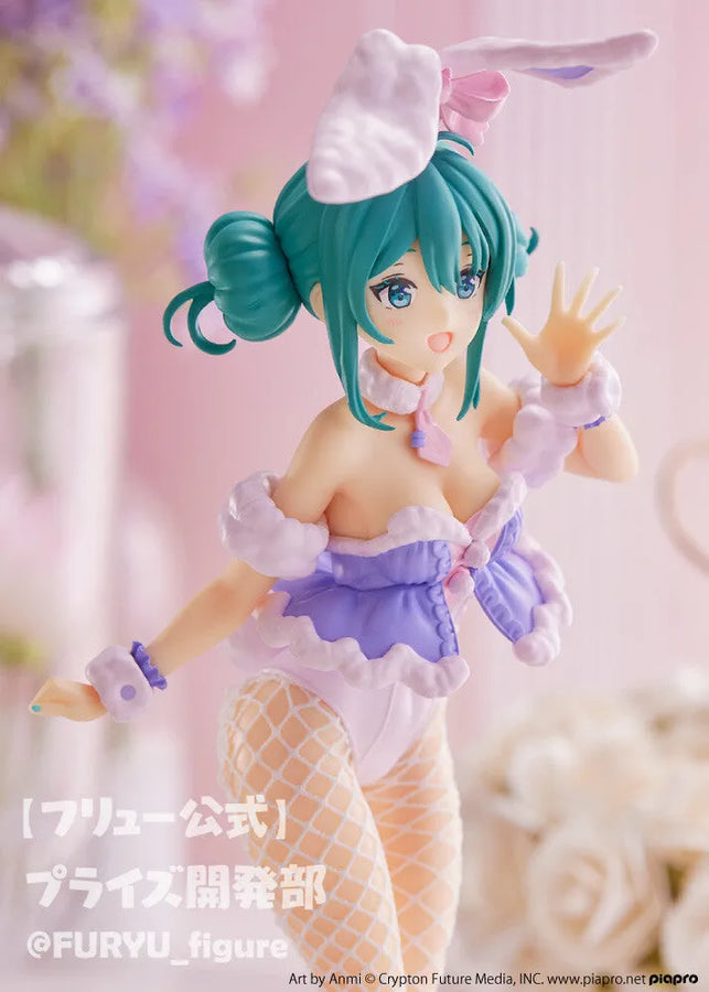 Piapro Characters - Hatsune Miku - BiCute Bunnies - White Bunny Lavender Ver. (FuRyu)ㅤ – FuRyu – ActionFigureBrasil