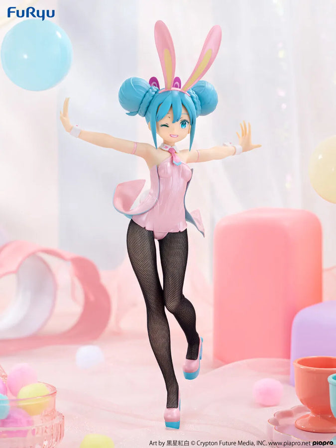Piapro Characters - Hatsune Miku - BiCute Bunnies - Wink, Pearl Pink ver. (FuRyu)ㅤ – FuRyu – ActionFigureBrasil