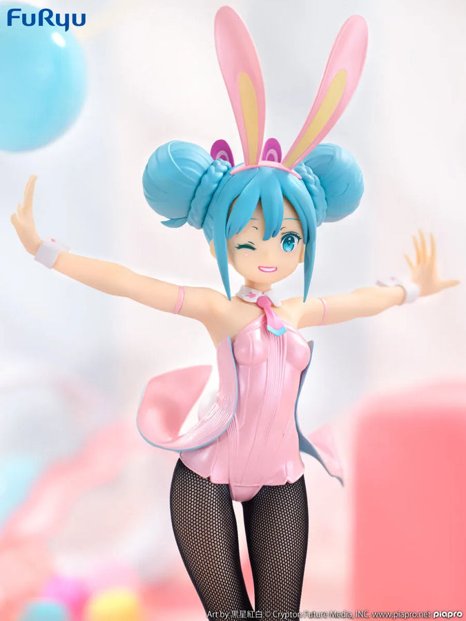 Piapro Characters - Hatsune Miku - BiCute Bunnies - Wink, Pearl Pink ver. (FuRyu)ㅤ – FuRyu – ActionFigureBrasil