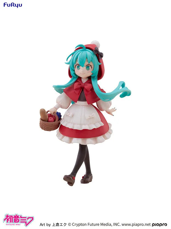 Piapro Characters - Hatsune Miku - Desktop Fairy - Little Red Riding Hood ver. (FuRyu)ㅤ – FuRyu – ActionFigureBrasil