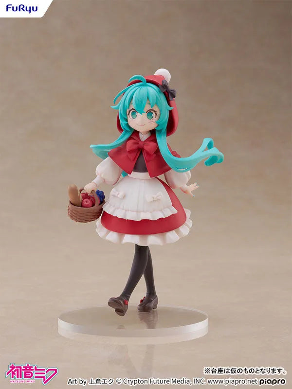 Piapro Characters - Hatsune Miku - Desktop Fairy - Little Red Riding Hood ver. (FuRyu)ㅤ – FuRyu – ActionFigureBrasil