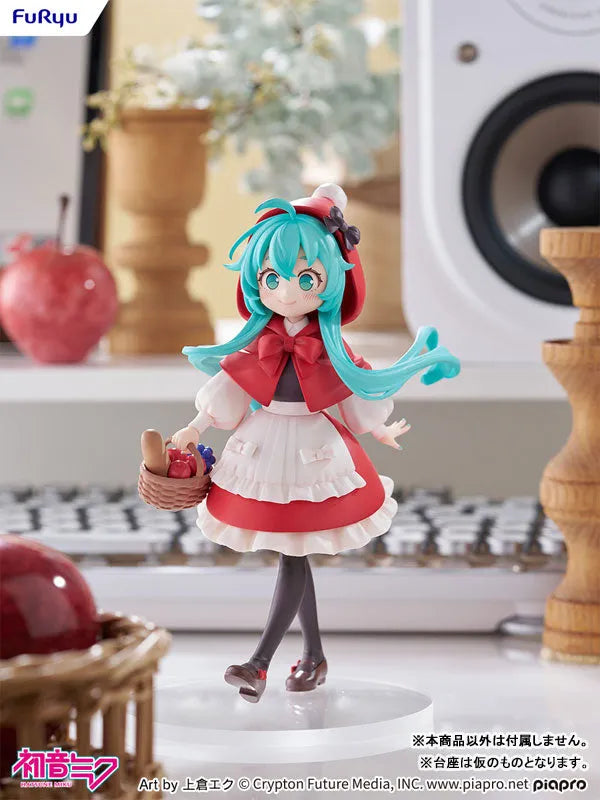 Piapro Characters - Hatsune Miku - Desktop Fairy - Little Red Riding Hood ver. (FuRyu)ㅤ – FuRyu – ActionFigureBrasil