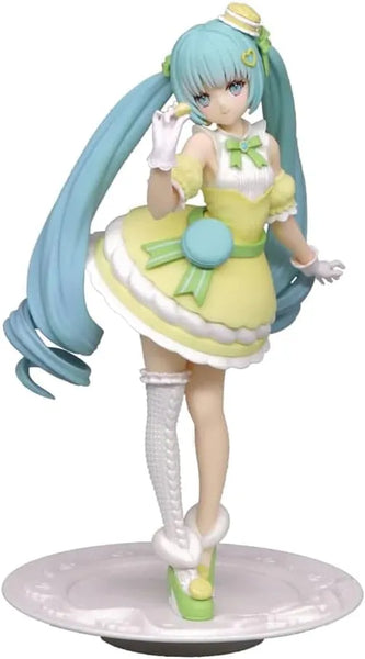 Piapro Characters - Hatsune Miku - Exc∞d Creative - Sweet Sweets - Citron Macaron ver. (FuRyu)ㅤ – FuRyu – ActionFigureBrasil