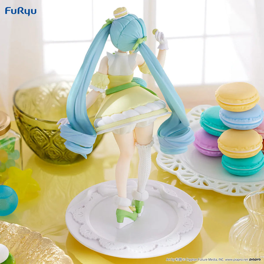 Piapro Characters - Hatsune Miku - Exc∞d Creative - Sweet Sweets - Citron Macaron ver. (FuRyu)ㅤ – FuRyu – ActionFigureBrasil