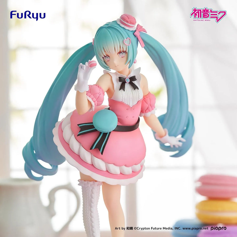 Piapro Characters - Hatsune Miku - Exc∞d Creative - Sweet Sweets - Macaron (FuRyu)ㅤ – FuRyu – ActionFigureBrasil