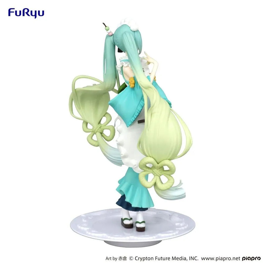 Piapro Characters - Hatsune Miku - Exc∞d Creative - Sweet Sweets - Matcha Parfait, Hakka (FuRyu)ㅤ – FuRyu – ActionFigureBrasil