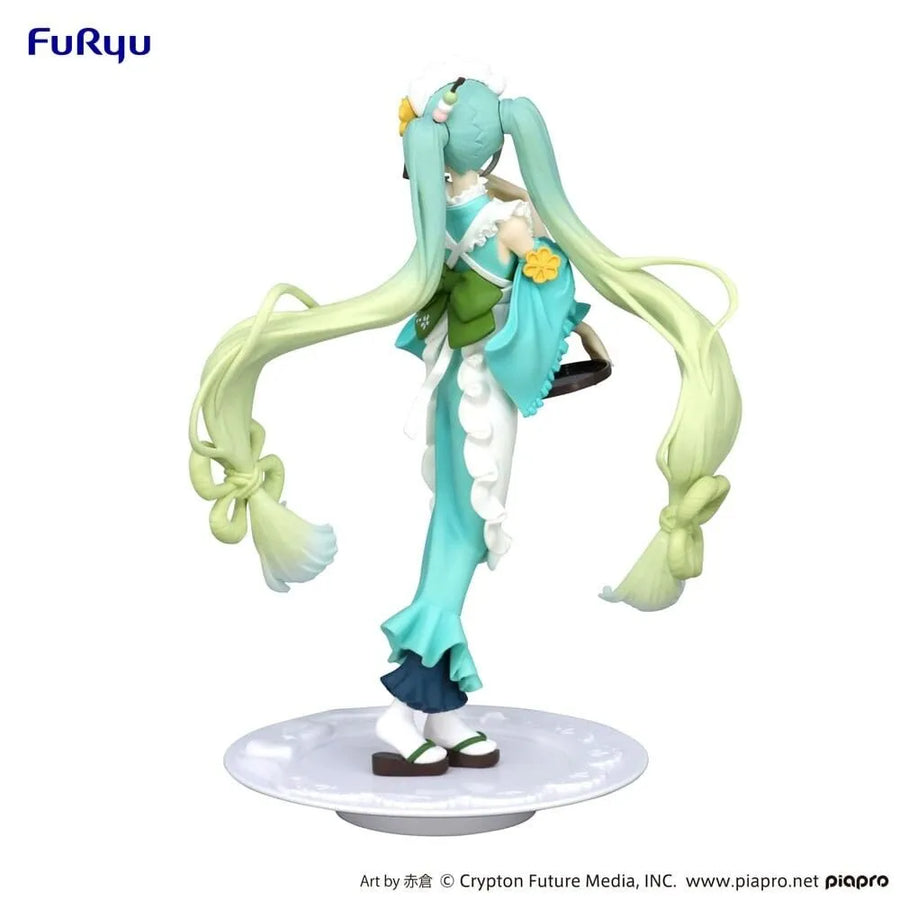 Piapro Characters - Hatsune Miku - Exc∞d Creative - Sweet Sweets - Matcha Parfait, Hakka (FuRyu)ㅤ – FuRyu – ActionFigureBrasil