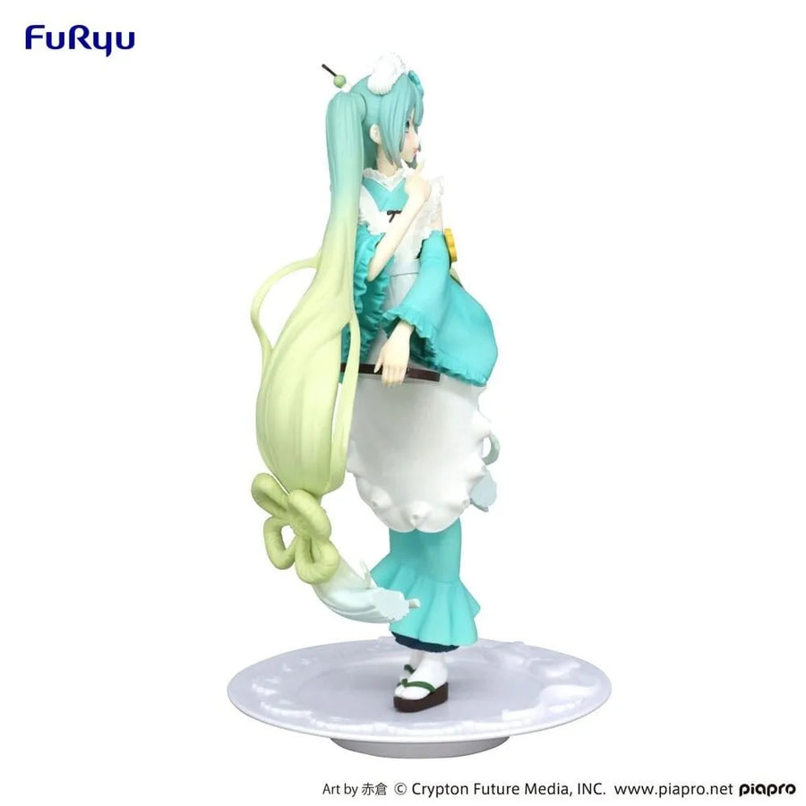 Piapro Characters - Hatsune Miku - Exc∞d Creative - Sweet Sweets - Matcha Parfait, Hakka (FuRyu)ㅤ – FuRyu – ActionFigureBrasil