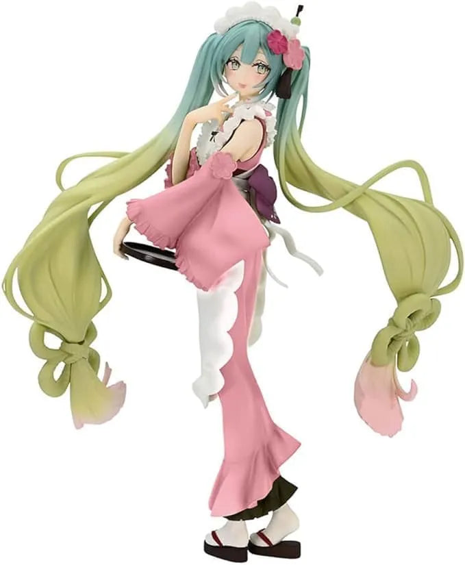Piapro Characters - Hatsune Miku - Exc∞d Creative - Sweet Sweets - Matcha Parfait, Sakura (FuRyu)ㅤ – FuRyu – ActionFigureBrasil