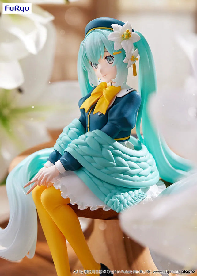 Piapro Characters - Hatsune Miku - Flower Fairy - Noodle Stopper Figure - Lily (FuRyu)ㅤ – FuRyu – ActionFigureBrasil
