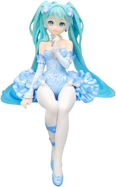 Piapro Characters - Hatsune Miku - Flower Fairy - Noodle Stopper Figure - Nemophila, Pale Blue ver. (FuRyu)ㅤ – FuRyu – ActionFigureBrasil