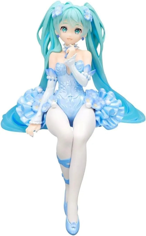Piapro Characters - Hatsune Miku - Flower Fairy - Noodle Stopper Figure - Nemophila, Pale Blue ver. (FuRyu)ㅤ – FuRyu – ActionFigureBrasil