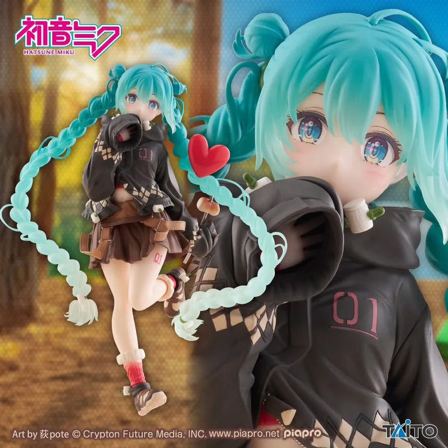 Piapro Characters - Hatsune Miku - Hatsune Miku Fashion Series - Outdoor (Taito)ㅤ – Taito – ActionFigureBrasil