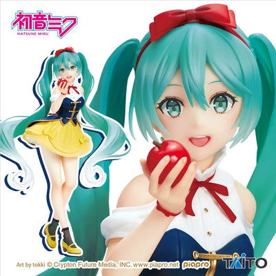 Piapro Characters - Hatsune Miku - Hatsune Miku Wonderland Figure - Shirayukihime - 2025 Re-release (Taito)ㅤ – Taito – ActionFigureBrasil — detalhe do produto