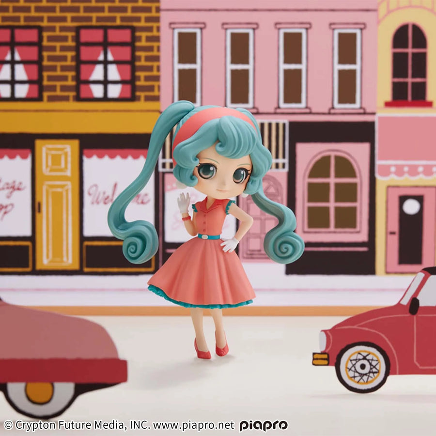 Piapro Characters - Hatsune Miku - Hatsune Miku World Journey vol.1 - Q Posket (Bandai Spirits)ㅤ – Bandai Spirits – ActionFigureBrasil