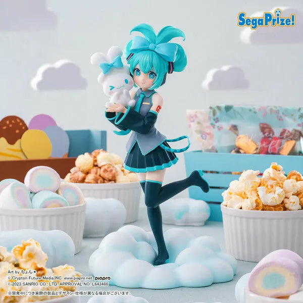 Piapro Characters - Hatsune Miku - Hatsune Miku x Cinnamoroll - Luminasta (SEGA)ㅤ – SEGA – ActionFigureBrasil
