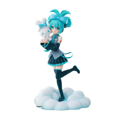 Piapro Characters - Hatsune Miku - Hatsune Miku x Cinnamoroll - Luminasta (SEGA)ㅤ – SEGA – ActionFigureBrasil