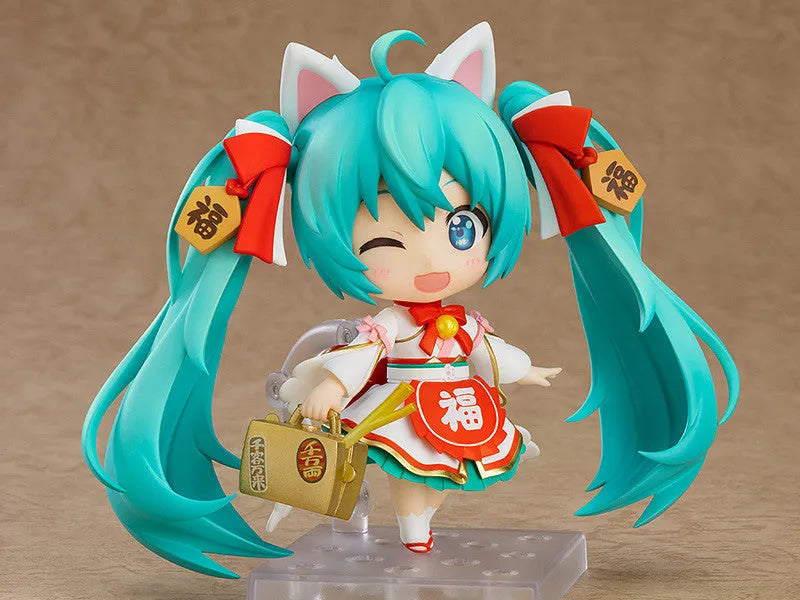 Piapro Characters - Hatsune Miku - Hatsune Miku x Maneki Neko - Nendoroid #1777 - Maneki Miku Ver. (Good Smile Company)ㅤ – Good Smile Company – ActionFigureBrasil