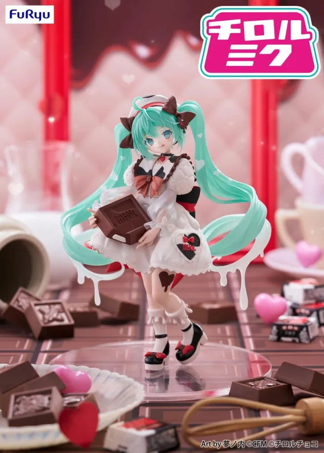 Piapro Characters - Hatsune Miku - Hatsune Miku x Tirol Chocolate - Trio-Try-iT Figure - Milk ver. (FuRyu)ㅤ – FuRyu – ActionFigureBrasil