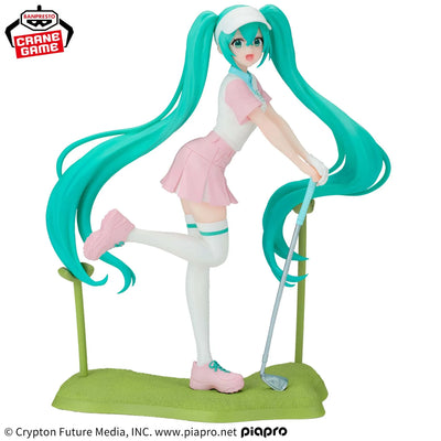 Piapro Characters - Hatsune Miku - Holiday Memories - Golf (Bandai Spirits, Banpresto)ㅤ – Banpresto – ActionFigureBrasil