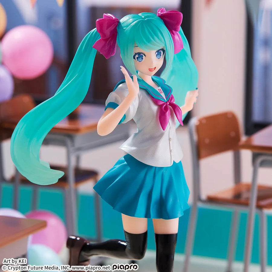 Piapro Characters - Hatsune Miku - Luminasta - 16th Anniversary KEI Ver. (SEGA)ㅤ – SEGA – ActionFigureBrasil