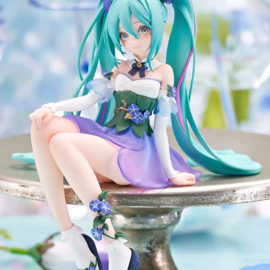 Piapro Characters - Hatsune Miku - Noodle Stopper Figure - Flower Fairy - Asagao - (FuRyu)ㅤ – FuRyu – ActionFigureBrasil