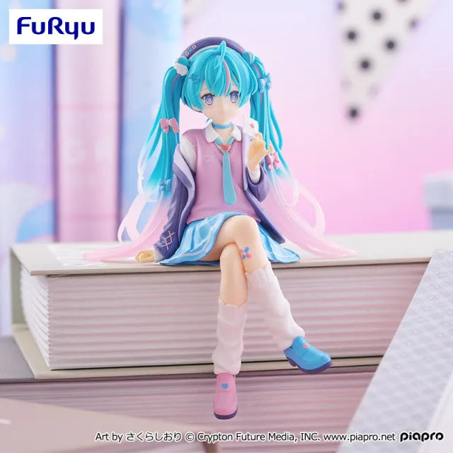 Piapro Characters - Hatsune Miku - Noodle Stopper Figure - Love Blazer, Navy ver. (FuRyu)ㅤ – FuRyu – ActionFigureBrasil
