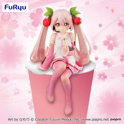 Piapro Characters - Hatsune Miku - Noodle Stopper Figure - Sakura, 2022 (FuRyu)ㅤ – FuRyu – ActionFigureBrasil