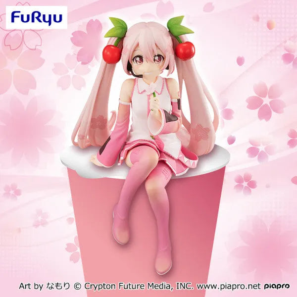 Piapro Characters - Hatsune Miku - Noodle Stopper Figure - Sakura, 2022 (FuRyu)ㅤ – FuRyu – ActionFigureBrasil