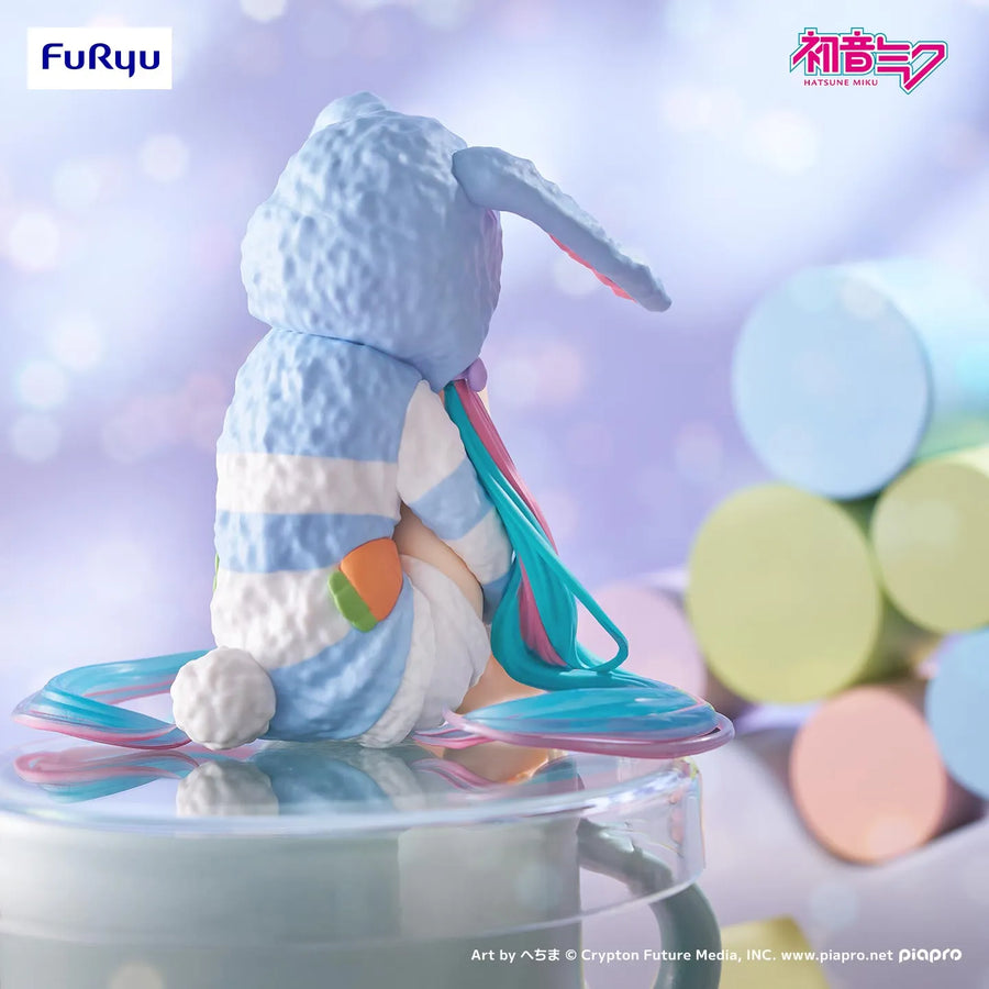 Piapro Characters - Hatsune Miku - Noodle Stopper Figure - Usamimi Pajama, Blue Ver. (FuRyu)ㅤ – FuRyu – ActionFigureBrasil
